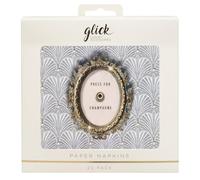 Glick Servilletas de fiesta, prensa para champán, 33 x 33 cm, paquete de 20