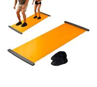 Glide Trainer, sistema de acondicionamiento, agilidad portátil de 180 cm, doble capa con textura EVA, estabilidad deslizante, ejercicios cardiovasculares laterales para patinadores, bailarines