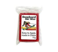 Glide Wax - Snowboard Tuning Block for Speed Enhancement | Racing Formula Blend with Smooth Application Long Lasting Performance Temperature Adaptable Composition for Downhill Competition Recreational