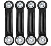 Gliderador al aire libre, hardware de soporte de planeador, 4 piezas de 4.3 pulgadas de acero pesado de acero reemplazo de soporte de de 7-1/2 pulgadas entre los agujeros de montaje par