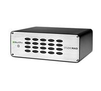 Glifo 4 TB studioraid FW800/USB3/eSATA Pro Escritorio Doble Disco Duro, Color Plateado