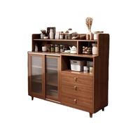 GLigeT Almacenamiento Aparador contra la Pared, Armario de Almacenamiento Integrado, for Cocina del hogar