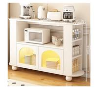 GLigeT Almacenamiento Aparador de Comedor contra la Pared, aparador for el hogar, estantes, Sala Estar, Cocina, gabinete Almacenamiento, Cubo(120x30x80cm)