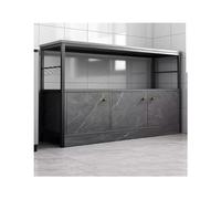 GLigeT Almacenamiento Gabinete de Isla Cocina, gabinete Multifuncional Piso a Techo, Almacenamiento dedicado for el hogar, Pared