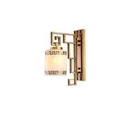 GLigeT Aplique Pared Interior Lámpara de Noche de mármol de Lujo for Dormitorio, Pasillo, Entrada, Luces Antiguas Lámparas de Pared
