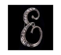 GLigeT Broche Broche Pin Cristal Rhinestone Metal Brillante Niñas Señoras Solapa Broches para Ropa (Color : 05)