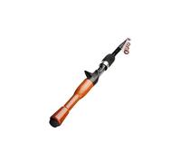 GLigeT Caña de Pescar Caña de Pescar telescópica portátil de Carbono for Pesca en Agua Dulce y Marina. Accesorios de Pesca(1.3m)
