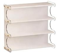 GLigeT Cocina Portavasos de escritorio, almacenamiento acrílico, mesa for tazas té simple for el hogar, en capas