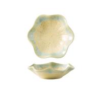 GLigeT Condimentos Bandejas de cerámica for mojar, for decorar escritorios, artículos cocina for el hogar Fiestas(Gold)