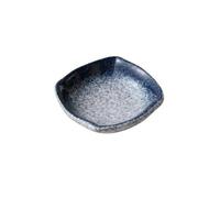 GLigeT Condimentos Plato de condimentos cerámica vintage salsa soja vinagre caviar sashimi sushi Fiestas(Blue)