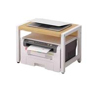 GLigeT Dormitorio Estante de Almacenamiento for fotocopiadora, fax y Oficina, Altura Ajustable for Impresora Escritorio Oficina(A)