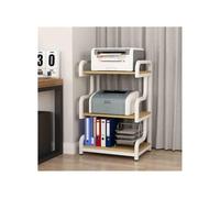 GLigeT Dormitorio Estante for Impresora de Gran Capacidad Tres Capas, Organizador Archivos Oficina, estantería Almacenamiento for el hogar, Estante for fotocopiadora Oficina(A)