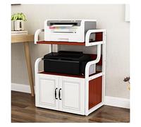 GLigeT Dormitorio Soporte for Impresora de 3 Niveles, Mesa for Oficina en casa con Estante Almacenamiento, for 21,6 x 15,7 32,2 Pulgadas Oficina