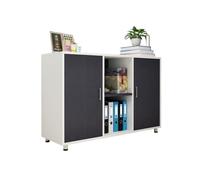 GLigeT Hogar Muebles de Oficina Archivador Gabinete Almacenamiento Datos Impresora despensa Corto(Negro)