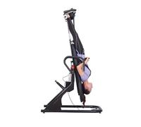 GLigeT Portátil Mesa de inversión Totalmente automática con tracción Cervical, Equipo Fitness Multifuncional for Estiramiento y