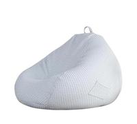 GLigeT Salas de Estar Puf con Asiento en el Suelo, sofá Perezoso for Dormitorio, Sala de Estar, balcón(Grey,Pequeño)