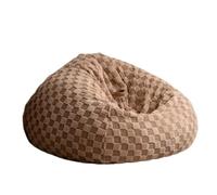 GLigeT Salas de Estar Puf Perezoso, Tumbona, Silla de Suelo Tatami for el hogar, Dormitorio y balcón, sofá Invierno(Bruin,Grande)