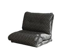 GLigeT Salas de Estar Silla reclinable Tatami Plegable, sofá Perezoso for Sala de Estar, cojín Suelo for balcón(Negro)