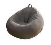 GLigeT Salas de Estar Silla Tipo puf, sofá Perezoso Individual for balcón Interior, Ventana salediza y salón(Grey,Grande)
