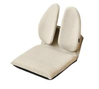 GLigeT Salas de Estar Sofá Perezoso, Asiento de Suelo Tatami con Soporte Lumbar, Respaldo Cama, Silla for Sala Estar(Blanco)