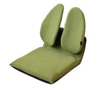 GLigeT Salas de Estar Sofá Perezoso, Asiento de Suelo Tatami con Soporte Lumbar, Respaldo Cama, Silla for Sala Estar(Green)