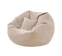 GLigeT Salas de Estar Sofá Perezoso, puf reclinable, Lavable, Silla Informal Individual, Nido(Yellow,Grande)