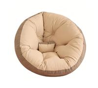 GLigeT Salas de Estar Sofá reclinable Perezoso y cojín de Suelo, sillón Tatami con Respaldo for Dormitorio(Grey,Pequeño)