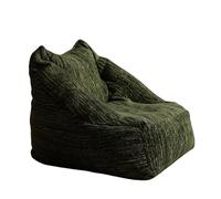 GLigeT Salas de Estar Sofá Tipo puf Individual for Dormitorio y balcón, sofá Perezoso de Suelo Tatami, Asiento salón(Green,Grande)