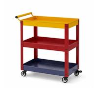 GLigeT Uso múltiple Carro de Barra café móvil, Soporte Almacenamiento for cafetera rodante con Ruedas for el hogar