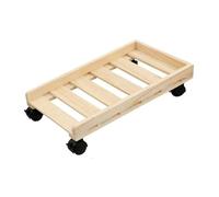 GLigeT Ventilación Soporte de PC móvil Madera con Ruedas, Soporte Torre disipación Calor Práctico(A)