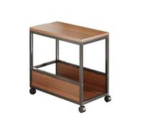 GLigeT Ventilación Soporte de Torre CPU 2 Niveles con Ruedas, Soporte rodante for, Estante Almacenamiento Multicapa for el hogar y la Oficina Práctico(Medio)