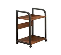 GLigeT Ventilación Soporte de Torre for CPU, Estante Almacenamiento Multicapa for el hogar, Soporte rodante 2 Niveles Práctico