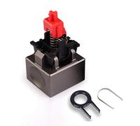 Gliging Teclado mecánico Cherry Gateron de metal de aleación de aluminio al instante para interruptores MX Cherry