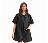 Gliitatu Chaqueta de peluquería para Perros con Cremallera Completa, Non-Sticky Hair Groomer Smock Cosmetic Smock Hair Stylist Barber Jacket (XXXL)