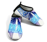 Glilade Zapatos de agua para mujeres y hombres, zapatos de playa para piscina, yoga, surf, Dream Bow, 41/42 EU