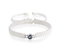 Glimmerday Pulsera Personalizada con Foto de Pareja, Proyección de Imagen Incorporada, Pulsera Personalizada para San Valentín Aniversario Regalo Conmemorativo para Mujer/Hombre