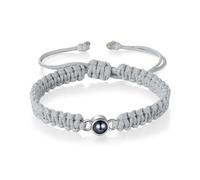 Glimmerday Pulsera Personalizada con Foto de Pareja, Proyección de Imagen Incorporada, Pulsera Personalizada para San Valentín Aniversario Regalo Conmemorativo para Mujer/Hombre