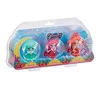 Glimmies Aquaria - 3 Muñecas Glimmies con Luz (Giochi Preziosi GLA02010)