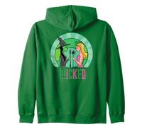Glinda Malvada y Elphaba bosquejados Sudadera con Capucha