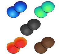 Glintbay 5 pares de lentes de repuesto para Oakley Madman OO6019 Pack-BBRGB