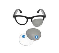 Glintbay Lentes de repuesto para lentes de sol compatibles con Ray-Ban RW4009F óptica transparente fotocromática para marcos de techo meta de puente bajo de 51 mm