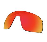 Glintbay Lentes de sol de repuesto 100% precisas para Oakley Sutro Lite OO9463 - Espejo rojo fuego polarizado