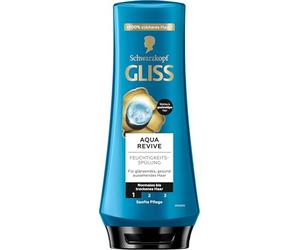 Gliss Acondicionador Aqua Revive (200 ml), acondicionador para el cabello proporciona una dosis extra de hidratación y brillo saludable, para cabello normal a seco