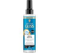 Gliss Express Repair Acondicionador Aqua Revive (200 ml) que ofrece una dosis extra de humedad y brillo saludable, con protección térmica hasta 230 °C
