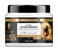 GLISS KUR - 4-in-1 Ultra Repair Bond-Building Mascarillas para el cabello 400 ml unisex