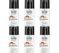 Gliss Kur Shine Tonic Total Repair - Spray de brillo con queratina para un cabello brillante y suave al tacto, 100 ml (6 unidades)
