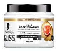 GLISS KUR - Total Repair 4 en 1 Mascarillas para el cabello 400 ml unisex