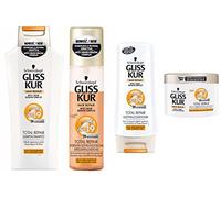 Gliss Kur Total Repair Shampoo Spray Conditioner Mask by Gliss Kur