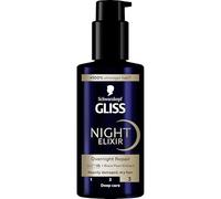Gliss Night Elixir Reparación, Sérum Pelo Noche para Cabello Dañado, 100 ml | Reconstrucción Profunda del Cabello, 25 Veces Más Resistencia y Brillo, Fórmula Ligera, Aroma Relajante, 92% Origen Natural