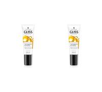 Gliss Oil Nutritive Tratamiento reparador de puntas (50 ml), renovador de puntas abiertas con keratina líquida, sérum nutritivo para cabello seco y dañado (Paquete de 2)